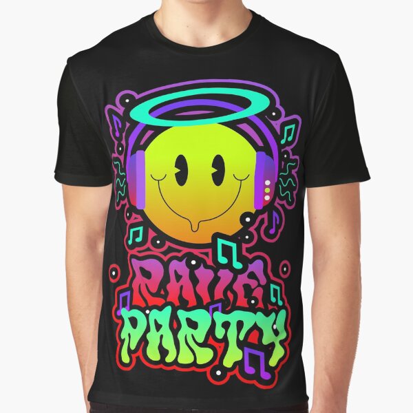 Item preview, Rave Party Emoji #1 designed and sold by SHOP33ART.