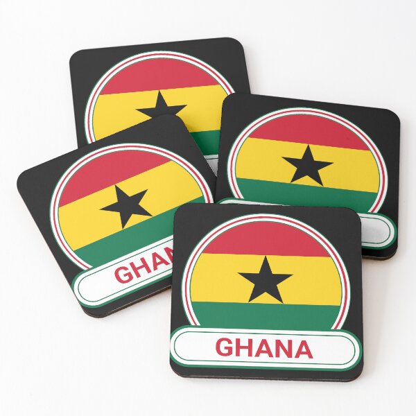 Item preview, Ghana Country Badge - Ghana Flag designed and sold by chrisrivait.