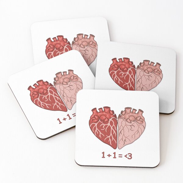 Item preview, Two hearts becoming one, Valentine's Day to doctors and medics, cardiologist. designed and sold by StalmaskyArt.