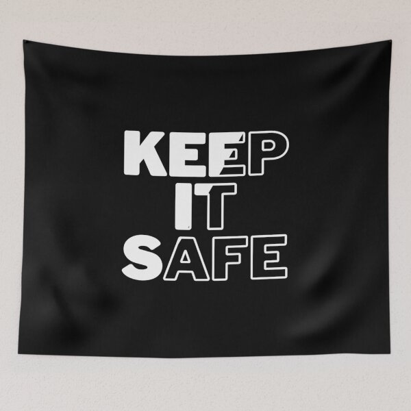 Item preview, Keep It Safe Inspirational T-Shirt designed and sold by Samarsgraphics.