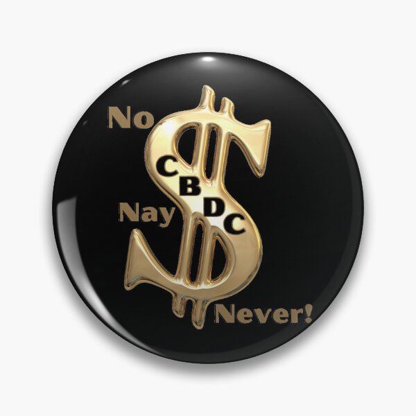 Item preview, No CBDC! designed and sold by Kid Wits Ink  "Wise enough to leave a lasting impression!".