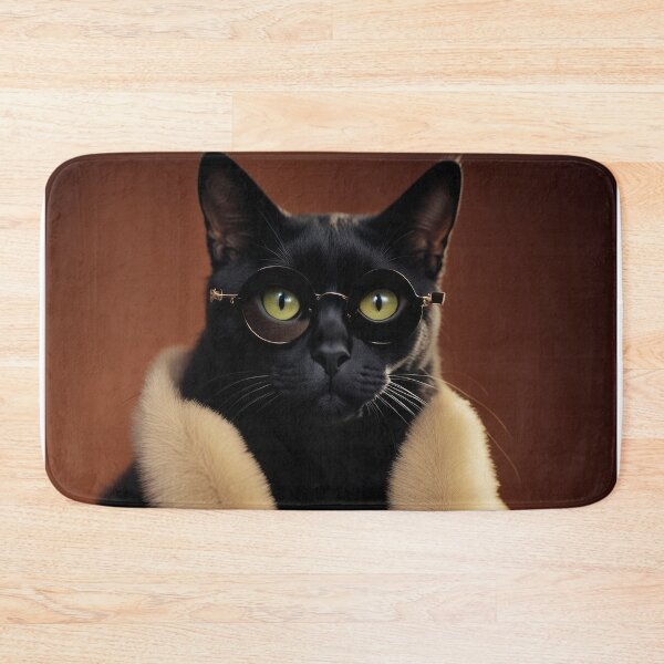 Item preview, Anthropomorphic Cat Collection - Domestic Shorthair #42 Black Cat designed and sold by elektronen.