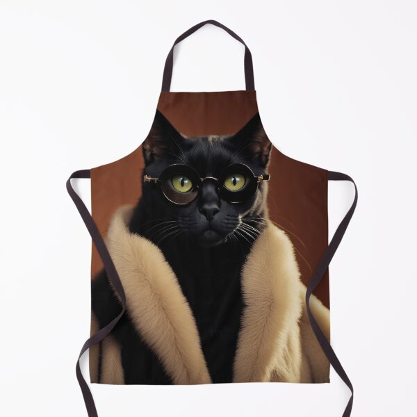 Item preview, Anthropomorphic Cat Collection - Domestic Shorthair #42 Black Cat designed and sold by elektronen.