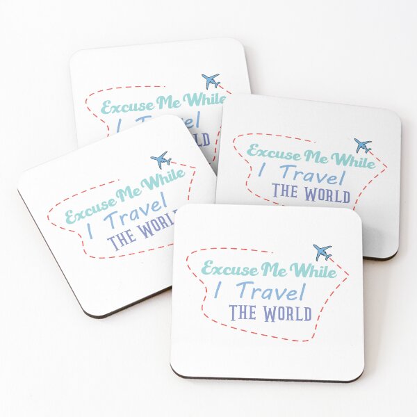 Item preview, Excuse Me While I Travel The World designed and sold by Slassyat.