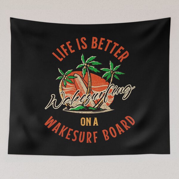 Item preview, Wakesurfing wake surf for pro wakesurfer Wakeboarding gift Vintage designed and sold by HosvPrint .s.