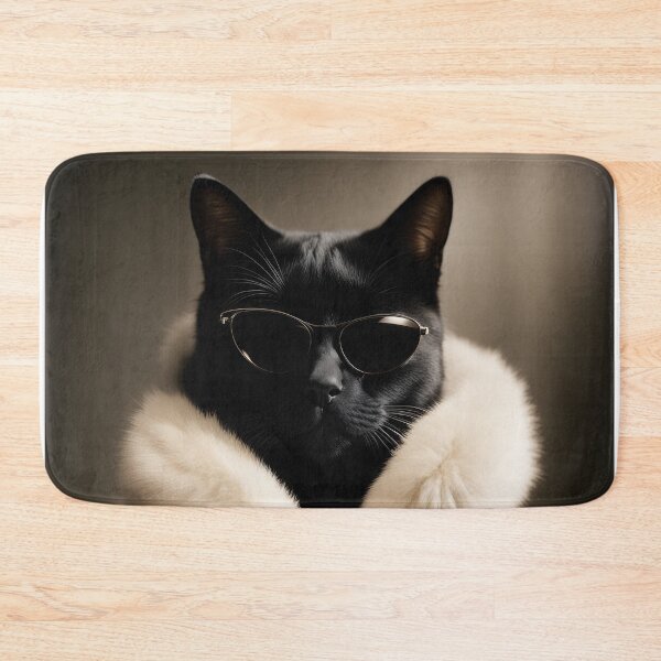 Item preview, Anthropomorphic Cat Collection - Domestic Shorthair #43 Black Cat designed and sold by elektronen.