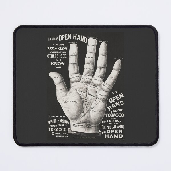 Item preview, Vintage Open hand, palm reading art. designed and sold by paulo silveira.