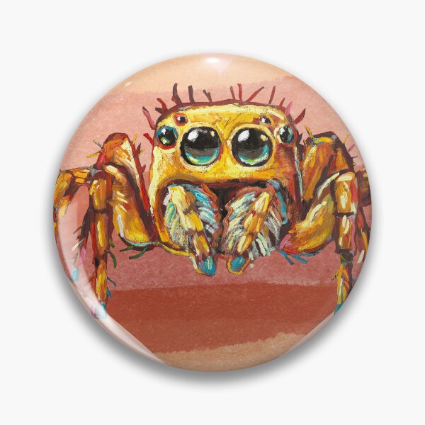 Item preview, Cute Jumping spider with Heart by Robert Phelps designed and sold by RobertPhelpsArt.
