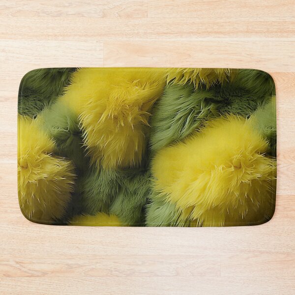 Item preview, Yellow and Green Fuzzy Furry (5) designed and sold by Reichcorp.
