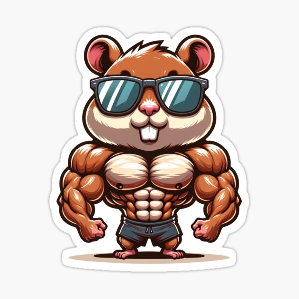 Item preview, Gym Hamster | Workout | Fitness | Weightlifting designed and sold by ShopCoolStop.