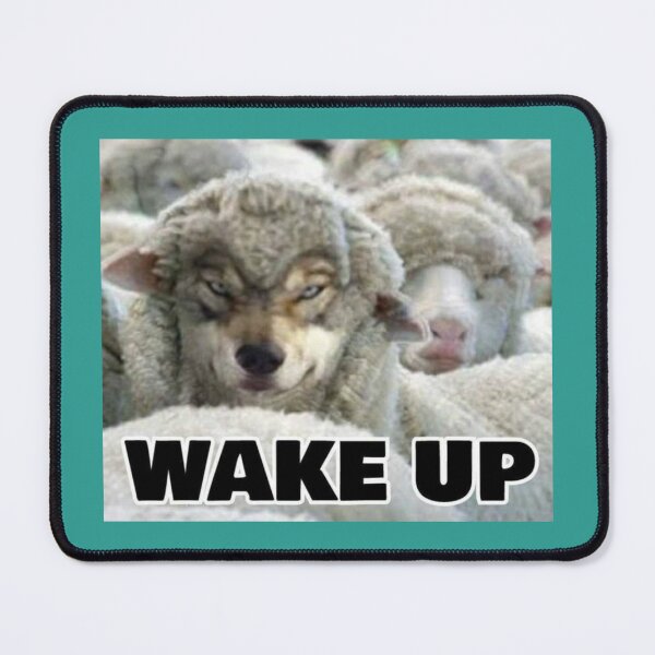 Item preview, Wake up SHEEPLE!!! designed and sold by JoyousNoise.
