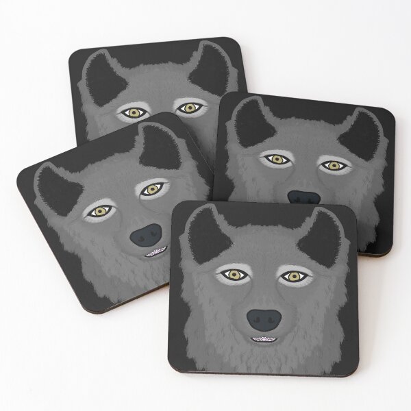 Item preview, wolf face designed and sold by PaintDesigns.