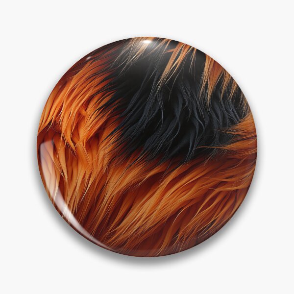 Item preview, Orange and Black Fuzzy Furry (4) designed and sold by Reichcorp.