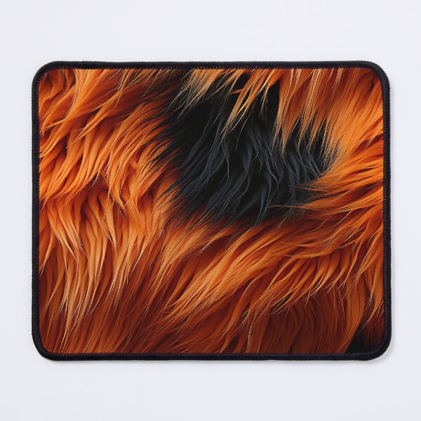 Item preview, Orange and Black Fuzzy Furry (4) designed and sold by Reichcorp.
