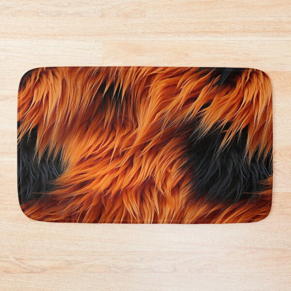 Item preview, Orange and Black Fuzzy Furry (4) designed and sold by Reichcorp.