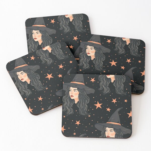 Item preview, Tiled Witch Pattern designed and sold by dcrc.