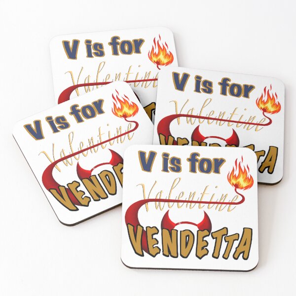Item preview, Valentine's Day, V is for Vendetta designed and sold by G-Jo.