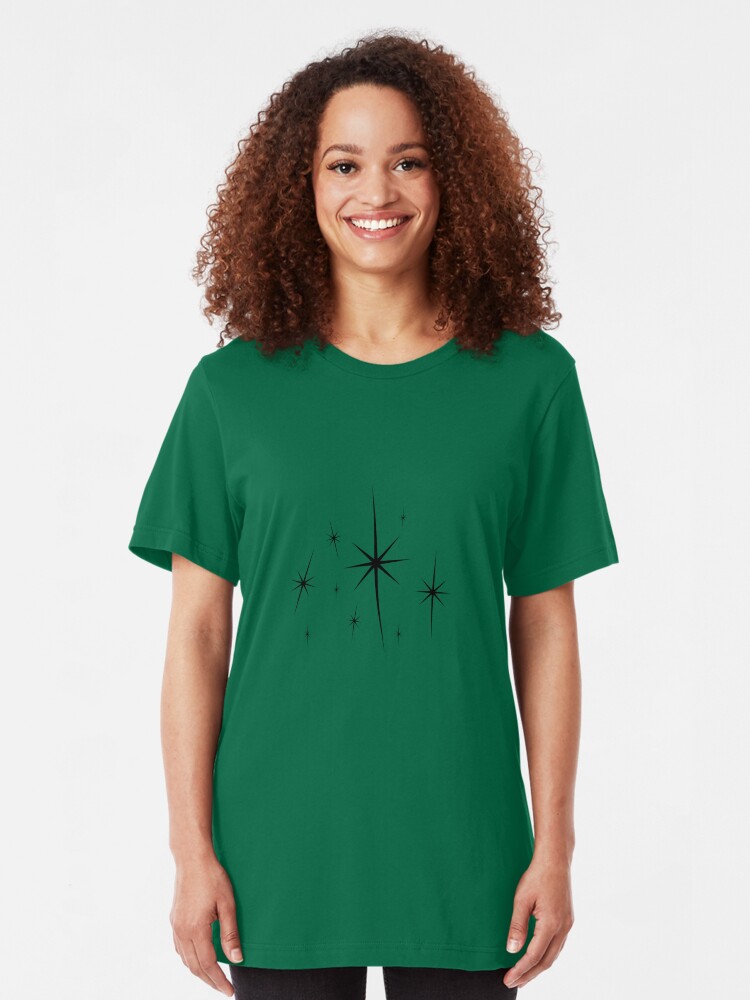 Alternate view of Stars of the Cross. Slim Fit T-Shirt