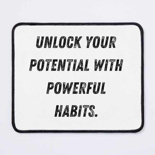 Item preview, Unlock Your Potential with Powerful Habits designed and sold by AGSTEESGR.