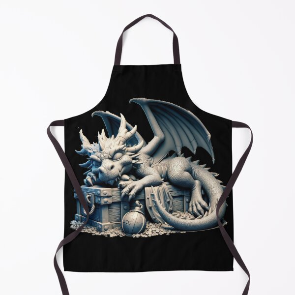 Item preview, dragon sleeping on treasure designed and sold by JoeDusosky.