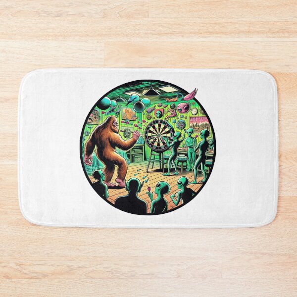 Item preview, Darts | Bigfoot And Aliens | Ufo | Believe designed and sold by ShopCoolStop.