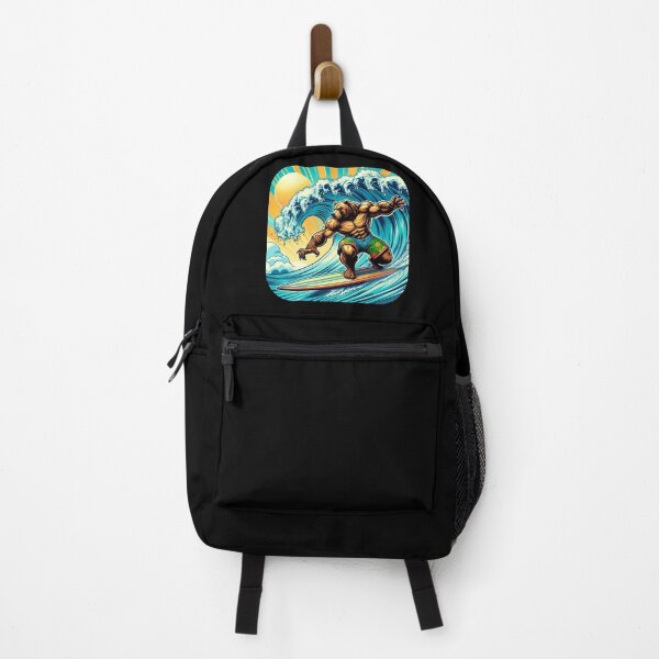Item preview, Bear Surfing | Bear | Surf | Retro Surf Design designed and sold by ShopCoolStop.