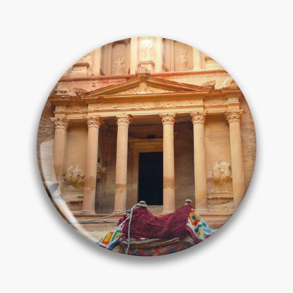 Item preview, Camel at the Treasury, Petra, Jordan designed and sold by westgoeseast.