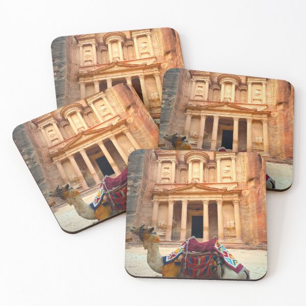 Item preview, Camel at the Treasury, Petra, Jordan designed and sold by westgoeseast.