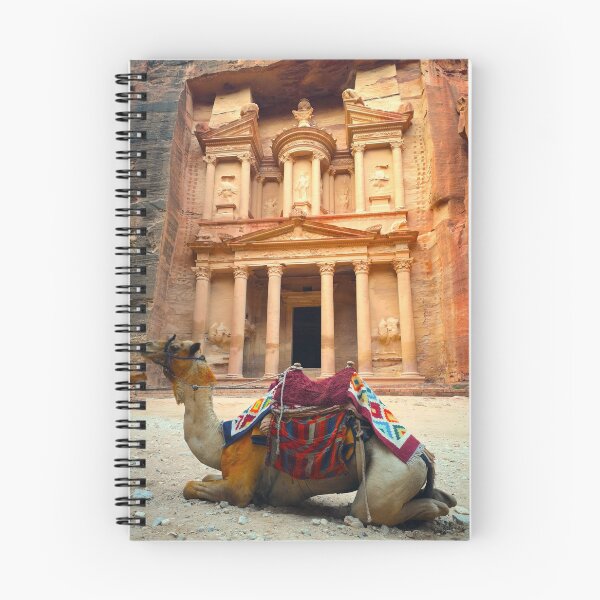 Item preview, Camel at the Treasury, Petra, Jordan designed and sold by westgoeseast.