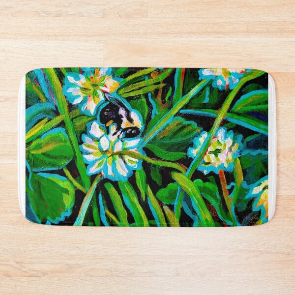 Item preview, Eastern Bumble Bee's Clover Sanctuary designed and sold by CozyPixelFluff.