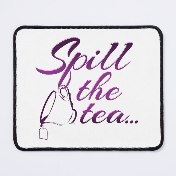 Item preview, Spill the Tea | Purple + Black designed and sold by Loah-Store.