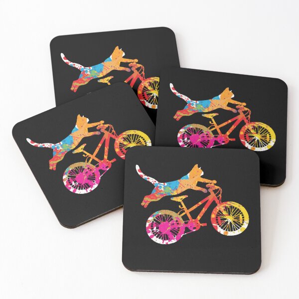 Item preview, Cycling cat designed and sold by StevenHignell.