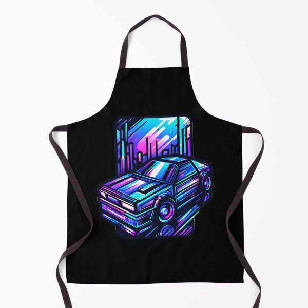 Item preview, Retro Futuristic Car Art designed and sold by DianaSadGirl.