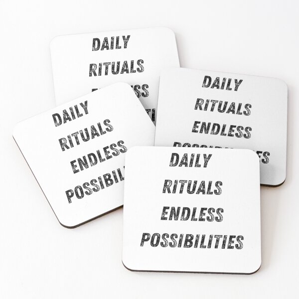 Item preview, DAILY RITUALS ENDLESS POSSIBILITIES designed and sold by AGSTEESGR.