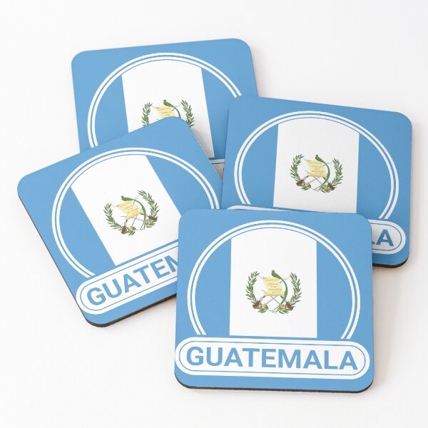 Item preview, Guatemala Country Badge - Guatemala Flag designed and sold by chrisrivait.