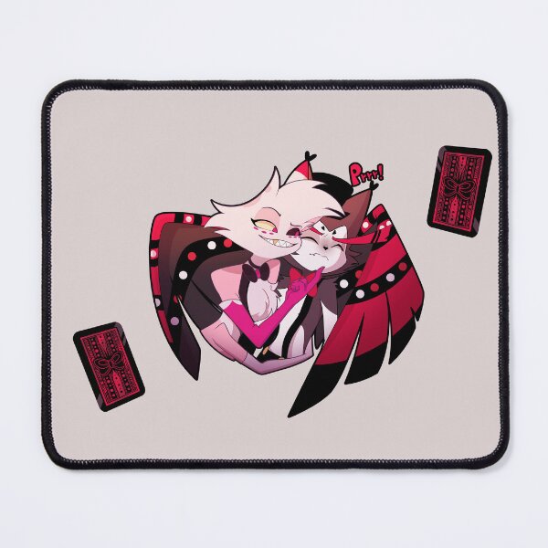 Item preview, Angeldust and husk from hazbin hotel designed and sold by KanartMerch.
