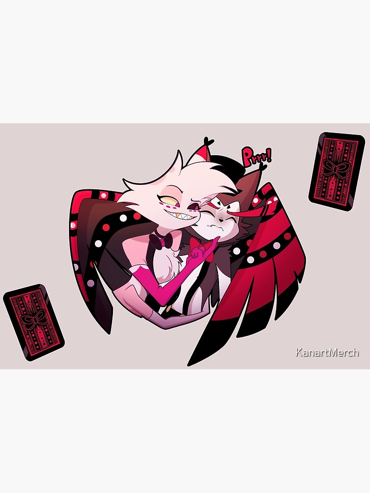 Angeldust and husk from hazbin hotel