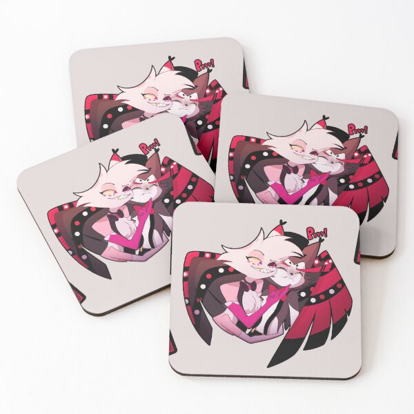 Item preview, Angeldust and husk from hazbin hotel designed and sold by KanartMerch.