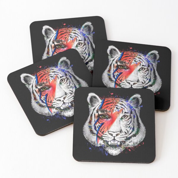 Item preview, Tiger David Bowie Style designed and sold by RedPurple-Tees.