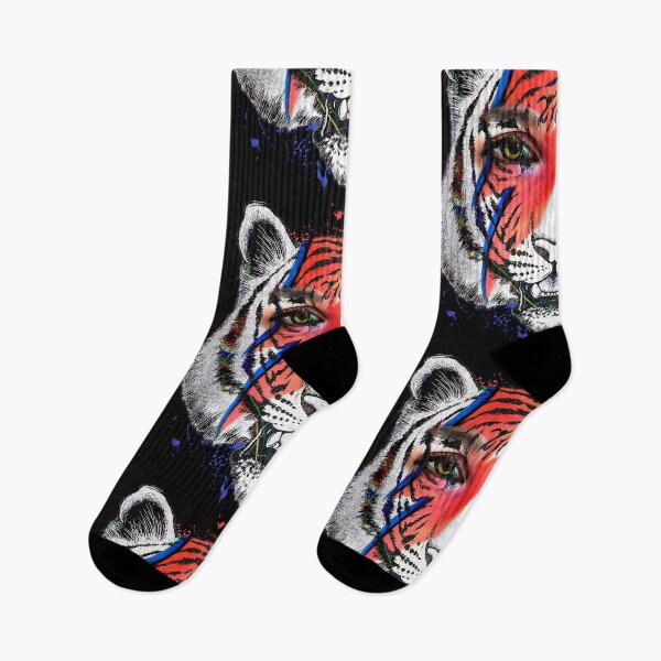 Item preview, Tiger David Bowie Style designed and sold by RedPurple-Tees.