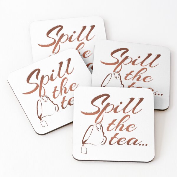 Item preview, Spill the Tea | Brown designed and sold by Loah-Store.