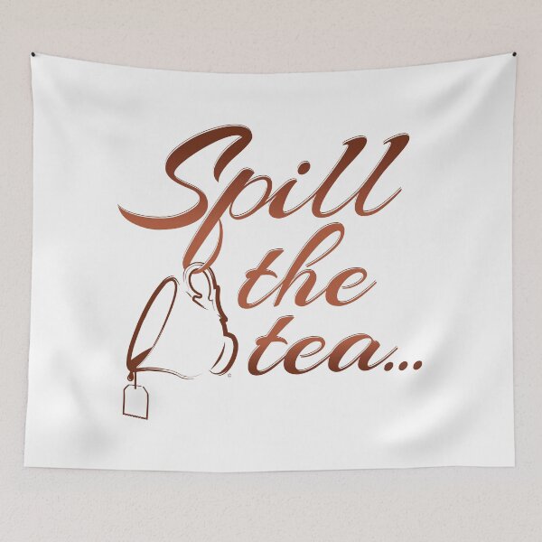 Item preview, Spill the Tea | Brown designed and sold by Loah-Store.