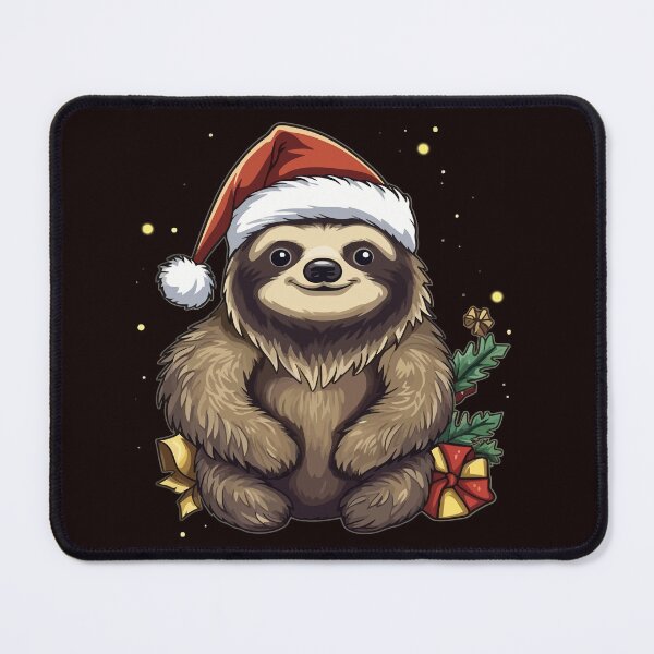 Item preview, Christmas Sloth designed and sold by creativellashop.