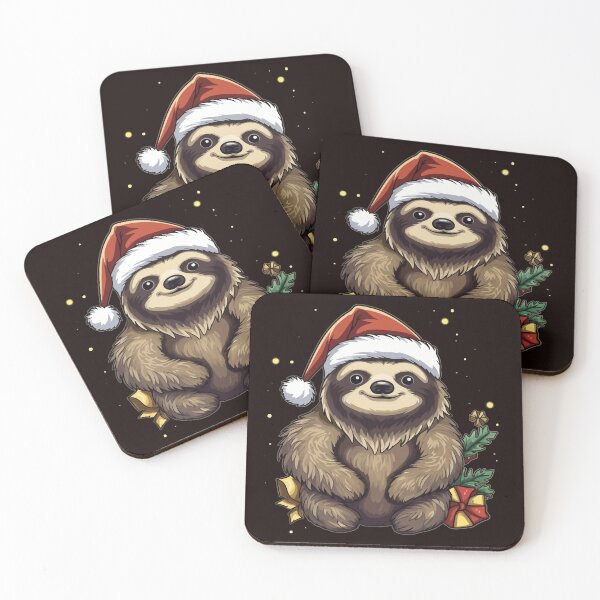 Item preview, Christmas Sloth designed and sold by creativellashop.
