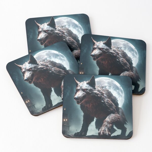 Item preview, Werewolf in a full moon designed and sold by primetimereign.