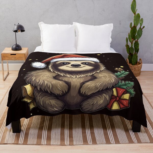 Item preview, Christmas Sloth designed and sold by creativellashop.