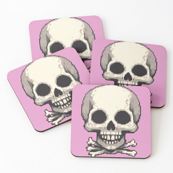 Item preview, Pixel Skull designed and sold by Jackson-Will.