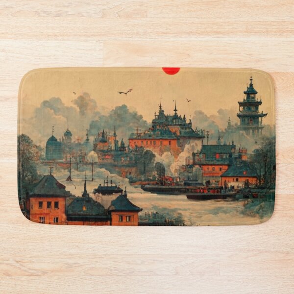 Item preview, Poznan Good Evening Europe Small Town Romance designed and sold by SoupremeLTD.