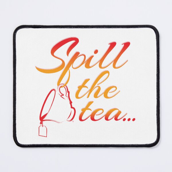Item preview, Spill the Tea | Orange + Yellow designed and sold by Loah-Store.