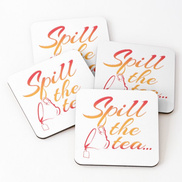 Item preview, Spill the Tea | Orange + Yellow designed and sold by Loah-Store.